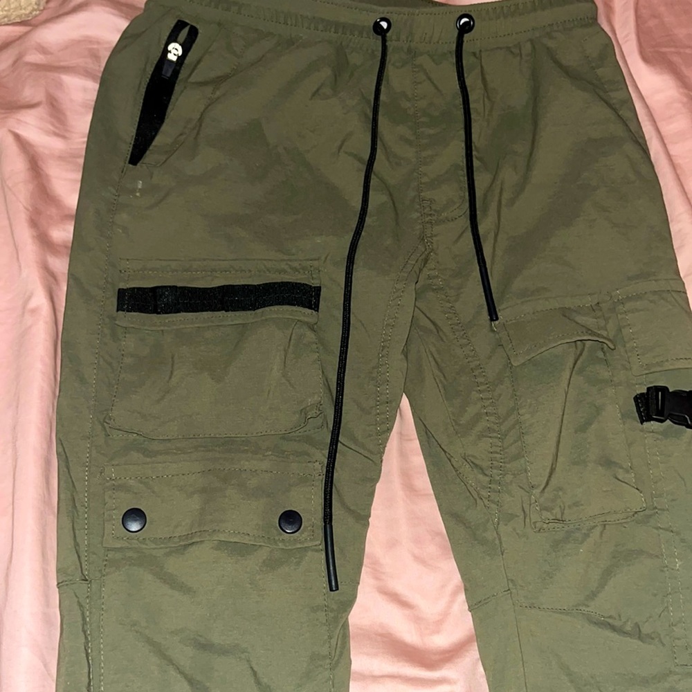 Zumies skater green cargo pants